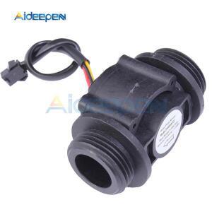 DN25 수위 센서 스위치 액체 유량계 카운터 수직/수평 홀 FS400A G1'' DC 5-24V 1-60L/min