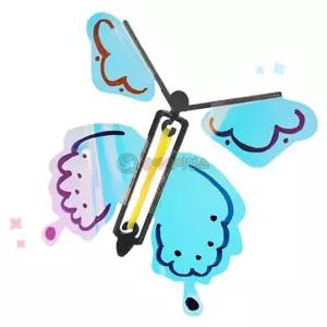 오로라 고무동력 제비나비 만들기 (1인) / 과학 만들기 조립 비행 관찰 어린이 교육 고무동력 나비 모형