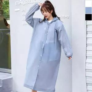 내구성 데일리 레인코트 장마 튼튼한 다회성 우비 1P