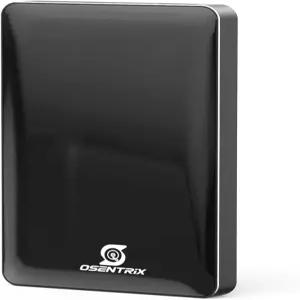 OSENTRiX O1-BK 1TB USB 3.0 포켓 사이즈 휴대용 외장 하드 드라이브(Windows MacOS Xbox PS용)