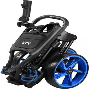 KVV 3 휠 골프 푸시 카트 초경량 가장 작은 접이식 크기 새로운 버전 스코어카드 홀더