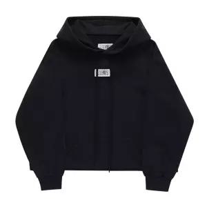 마르지엘라 후드 S52GU0235 M25012 899 MM6 넘버링 로고 패치 여성후드티