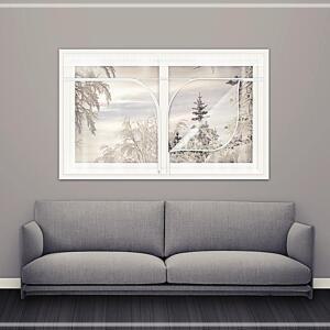 방풍비닐 창문용 200x120cm/바람막이 외풍차단 학교 관공서 우풍차단 커튼