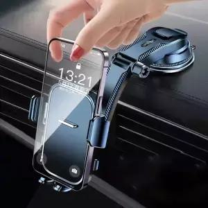 범용 차량 대시보드 휴대폰 거치대 GPS 네비게이션용 자동차 핸드폰 스탠드 책상/윈드실드 걸이형 브래킷