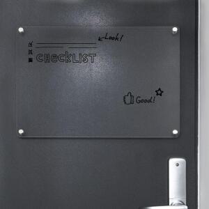 자석 아크릴보드 20x30cm 칠판 메모보드 투명