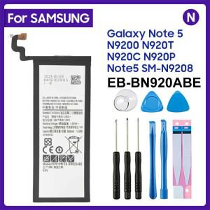 호환 갤럭시 호환 노트 5 Note5 N9200 프로젝트  EB-BN920ABE SM-N9208 배터리 용 4900mAh