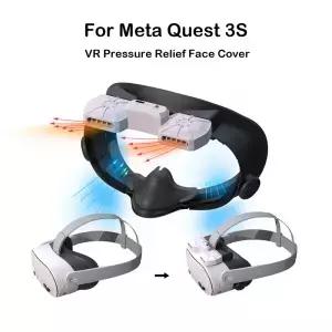 Meta Quest 3S 교체용 얼굴 인터페이스 마스크용 냉각 팬 조정 가능한 풍속 순환 열 방출