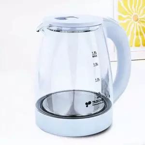 키친아트 포이베 강화유리 무선주전자 1.8L 티포트