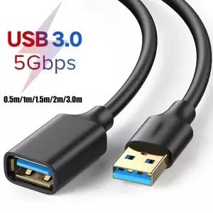 USB3.0 연장 전송 케이블 1m 2m 3m 스마트 TV PS4 Xbox에 이상적 안정적인 USB 3.0 고속 동기화 전송 케이