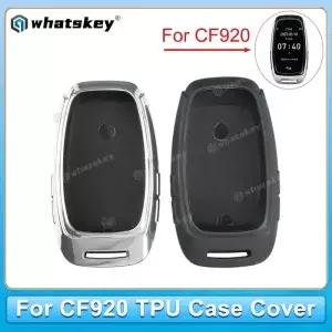 WhatsKey CF920 LCD 스마트 원격 자동차 키 커버 TUP 케이스 보호기 체인 디스플레이 보호 i Falling Lose