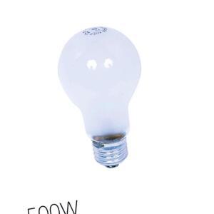 투명 500W E39 인테리어10개입 학교 관공서 백열전구 램프