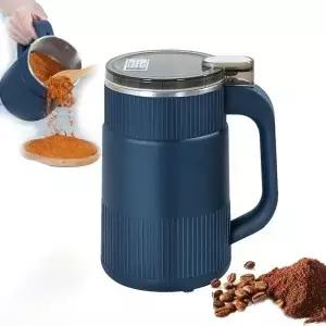 전기 커피 그라인더 콩 500ml 곡물 분쇄기 밀 가정용 스테인레스 스틸 그라인드 기계 주방