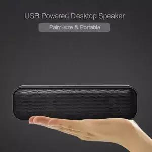 HK5008 USB 전원 사운드 바 데스크탑 스피커 2 서브 우퍼 음악 플레이어가있는 TV 노트북 용 유선 컴퓨터