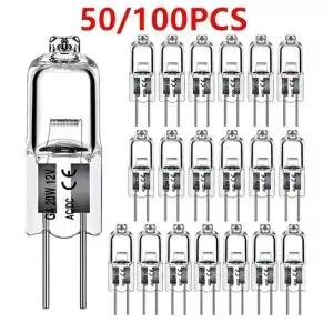 10/50/100PCS G4 12V 10W 20W LED 램프 전구 에코 할로겐 캡슐 삽입 비즈 크리스탈