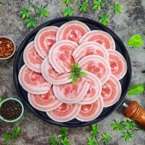 VGD 덴마크 눈꽃삼겹살 대패 5mm(대패,제육) 1kg