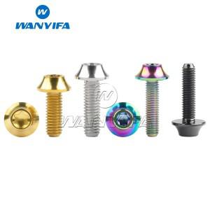 Wanyifa 티타늄 볼트 M5/M6x16/20mm 버튼 Torx 헤드 나사 자전거 바이크 오토바이 부품 액세서리