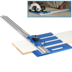 목공 원형 톱 가이드 엣지 파워 립 펜스 슬라이딩 고정 레일 목재 절단기 브래킷 DIY 프로젝트용