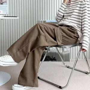 [하프클럽/]여성 밴딩 기모 카고 데일리 캠퍼스룩 팬츠