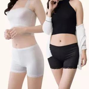 [하프클럽/]여성 레이스 반바지 트렌디 파자마