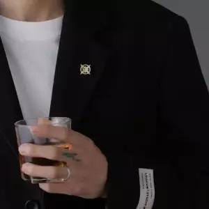 남자옷코디 별 재킷 브로치 옷핀 남성 정장 자켓 셔츠 장식 패션브로치 4p