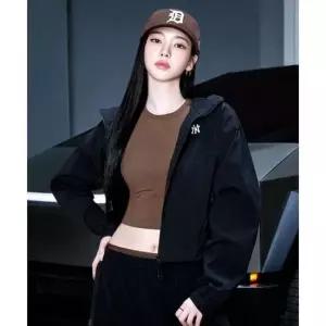 엠엘비 MLB 여성 고프코어 경량 커브 바람막이 NY Black 288988