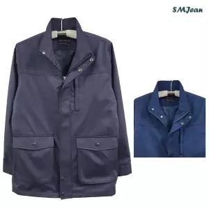 에스엠진 SMJ1663 남성 사파리 점퍼 바람막이 야상 중년 남성 봄가을