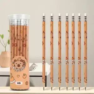30PCS 나무 연필 Capibala 학생 및 일러스트레이터를 위한 회계 필수 도구