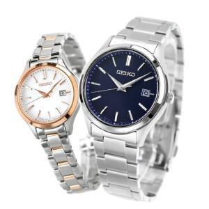 SEIKO SBPX145 STPX096 [세이코] 시계 페어 워치 페어 박스 첨부 랩핑 첨부 셀렉트 솔라 부부 커플 기념일