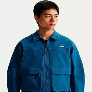 NIKE 나이키 ACG 스미스 서밋 UV 재킷 M 코트 블루 워크 화이트 HV0599-476