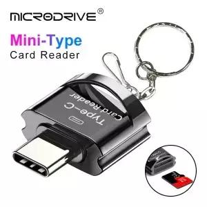 메모리 카드 미니 SD 어댑터용 USB C TF 리더기 TypeC USBC 삽입 전화/태블릿/PC용