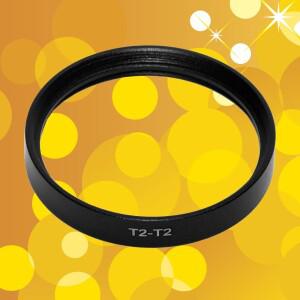 암-암 커플링 링 망원경 어댑터  렌즈 필터용  T2 to M42 x 0.75 -