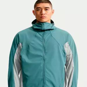 NIKE 나이키 테크 헬리오스 드라이 핏 긴소매 셸 M 미네랄 슬레이트 라이트