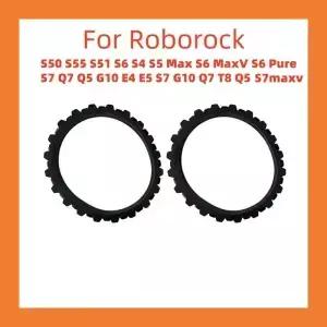 Roborock 로봇용 고무 휠 가죽 링 S50 S55 S5 S6 S4 Max MaxV re S7 Q7 G0 E4 E5 T8 Q5