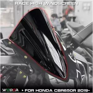 WOOGA CBR650R 혼다 호환 CBR650R -2025 스포츠 투어링 윈드실드 더블 버블 디플렉터 시리즈 CBR 650R 용