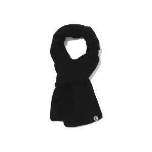 매장정품 COVERNAT 커버낫 로고 라벨 슬림 램스울 머플러 Black CO2504TC06BK 1754419