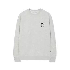 매장정품 COVERNAT 커버낫 C 로고 맨투맨 헤더 그레이 CO2601CR01HG 1826606