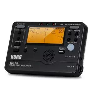 KORG 콤보 포함 튜너+메트로놈+접촉식 픽업 코르그 클립 마이크 TM60C