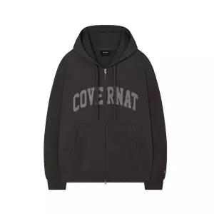 매장정품 COVERNAT 커버낫 아치 로고 후드집업 차콜 CO2601HZ11CH 1826586