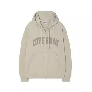 매장정품 COVERNAT 커버낫 아치 로고 후드집업 에크루 CO2601HZ11EC 1826585