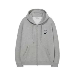 매장정품 COVERNAT 커버낫 C 로고 후드집업 멜란지그레이 CO2601HZ01MG 1826575