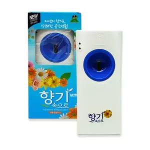 산도깨비 자동 향분사기 전자식 향캔 방향제 악취
