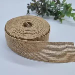 마끈 황마 리본끈 3.8cm 포장 선물 재료 리본 공 마끈 황마끈 황마 리본