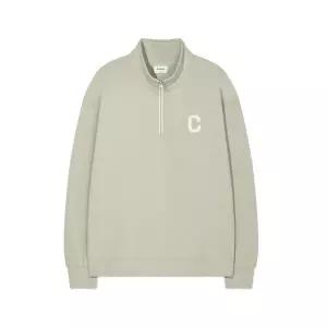 매장정품 COVERNAT 커버낫 C 로고 하프집업 맨투맨 라이트그린 CO2601CR22LN 1826560