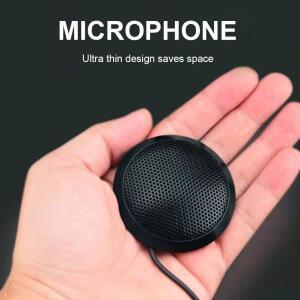 USB/3.5mm 용 마이크 플러그 앤 플레이 360 ° 컴퓨터 데스크탑 노트북용 무지향성 콘덴서