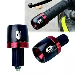 오토바이 CNC 핸들 바 그립 캡 엔드 플러그 Qjmotor Srt Srk Srv 250 300 550 650 800 S Qj 500S 300S 용