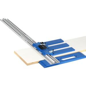 다기능 원형 톱 가이드 트랙 0-65cm 목공 절단 레일 알루미늄 합금 엔지니어링 플라스틱