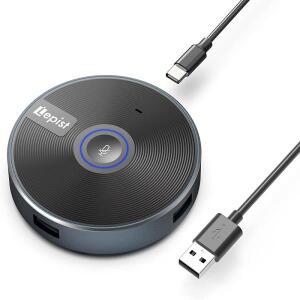 5-in-1 USB 어댑터가 포함된 용 마이크 360 무지향성 컴퓨터 콘덴서 PC  LP용 줌 테이블탑