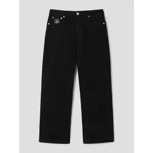 AMI PARIS [EXCLUSIVE] (Unisex) Wide Leg Jeans - 블랙 Denim 1028732