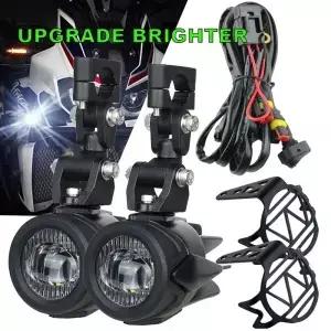 업그레이드 오토바이 안개등 보조 조명 밝은 램프 BMW R200GS F650 K600 40W 6000K