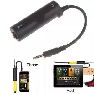 기타 인터페이스 IRig 변환기 전화용 교체 오디오 튜너 라인